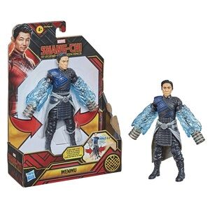 Marvel Shang-Chi Wenwu 6 Inch Action Figure with Blue and Black Armor NEW